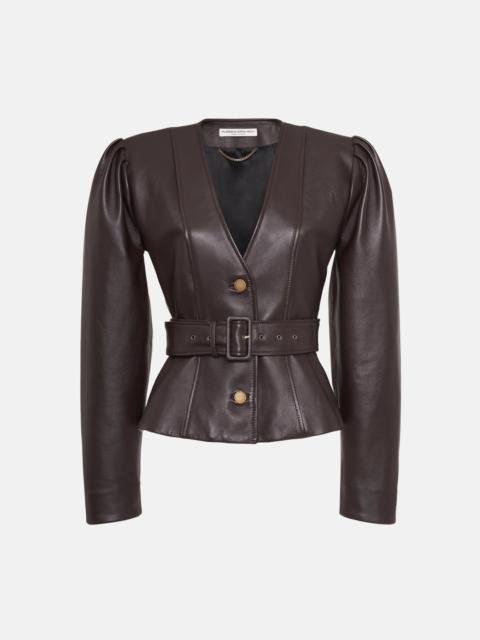 Alessandra Rich LEATHER JACKET