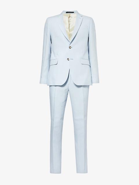 The Soho regular-fit linen suit