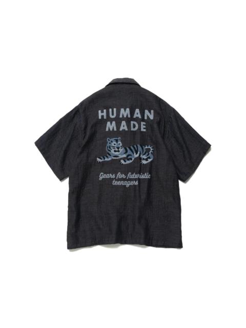 Human Made Human Made Chambray Gauze Aloha Shirt Black