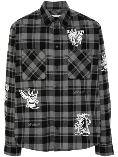 Off-White Character Check shirt