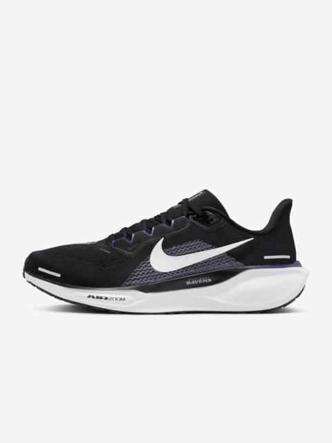 Nike Pegasus 41 NFL Baltimore Ravens Men's Road Running Shoes