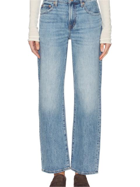 PISTOLA Lexi Mid Rise Bowed Straight Jeans
