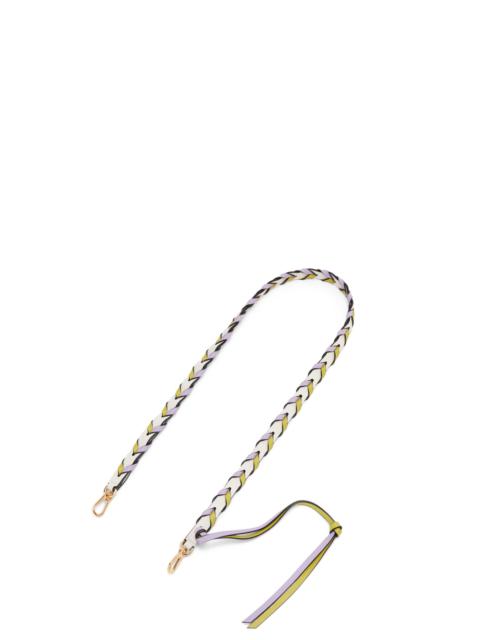 Loewe Thin braided strap in classic calfskin