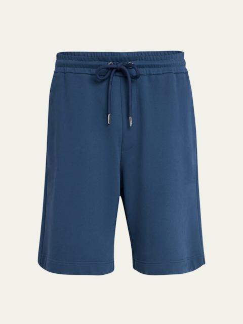 Moncler Men's Fleece Drawstring Shorts