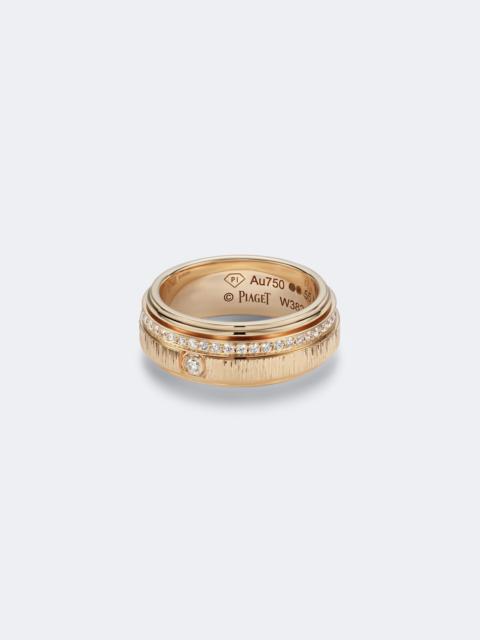 Piaget Possession Décor Palace 18kt rose gold ring with diamonds