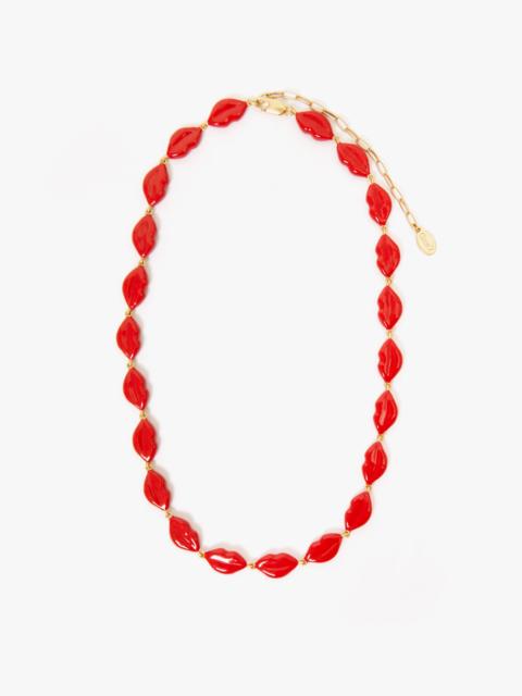 Clare V. Le Lips Necklace
