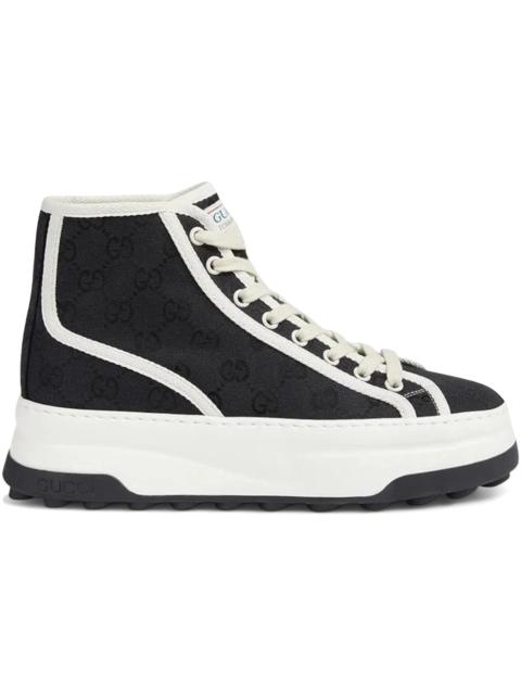 Gucci GG High Sneaker Interlocking G Black White