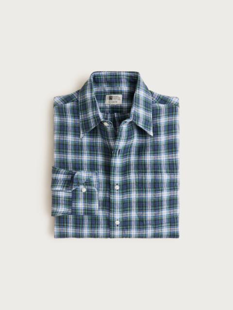 J.CREW Baird McNutt Irish linen point-collar shirt