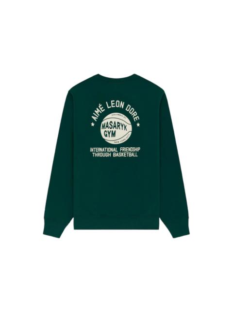 AIMÉ LEON DORE Aime Leon Dore x New Balance Sonny NY IFTB Crewneck Sweatshirt Green