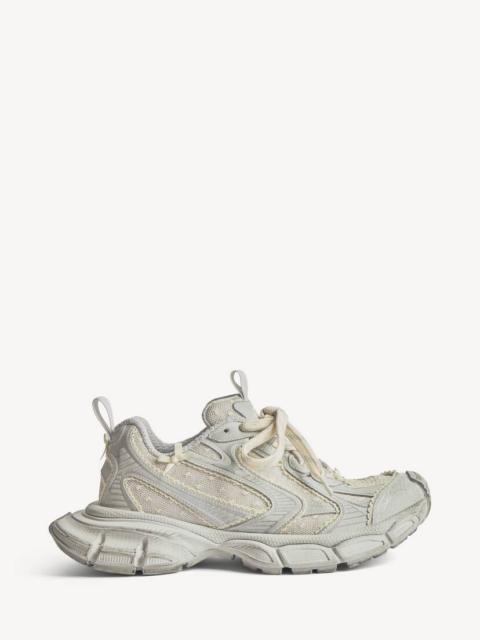BALENCIAGA Women's 3xl Tulle Sneaker in Grey/yellow