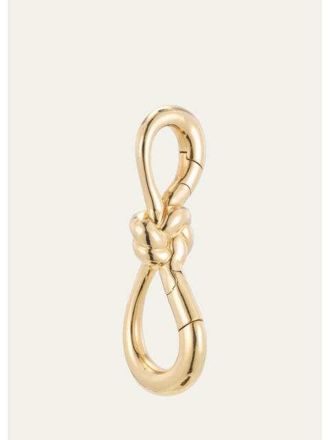 MARLA AARON True Lover's Knot Lock in 18K Yellow Gold