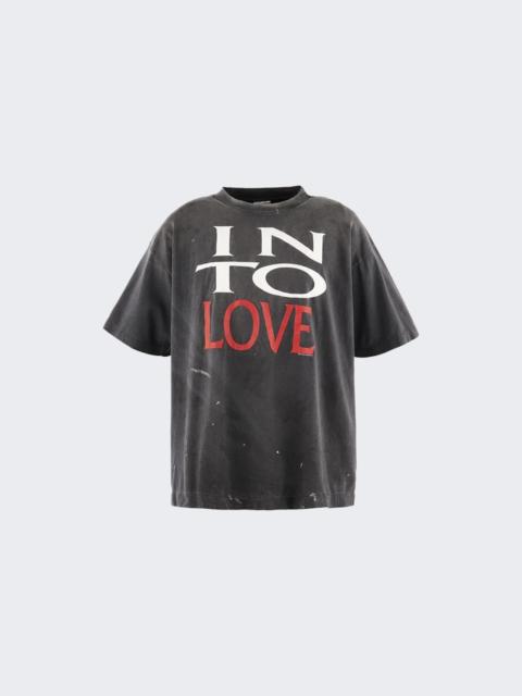 SAINT M×××××× In To Love Short Sleeve T-shirt Black