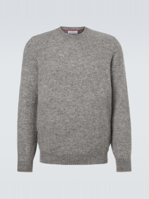 Brunello Cucinelli Alpaca, cashmere, and wool-blend sweater