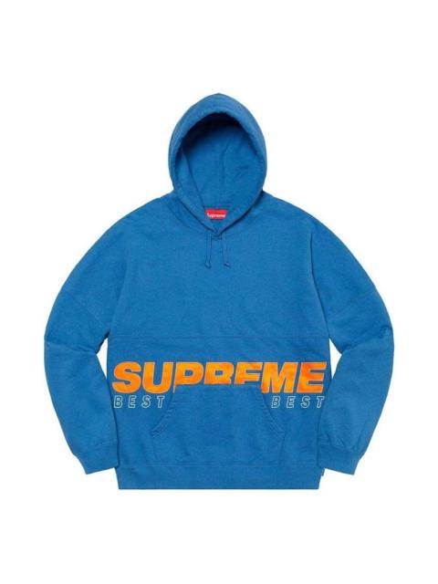 Supreme Supreme Best Of The Best Hoodie 'Blue Orange' SUP-FW20-111