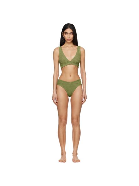 Hunza G Green Angel Bikini