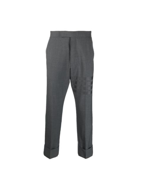 Thom Browne Plain Weave 4-Bar Trousers Men