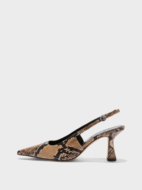 Aeyde Fernanda Snake Print Pumps