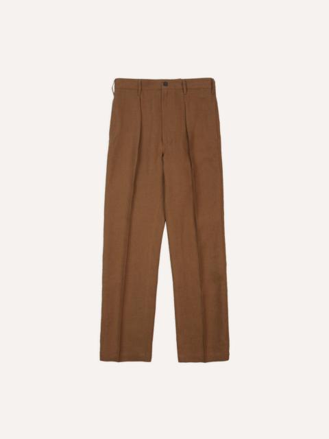 Drake's Tobacco Antique Linen Games Trousers