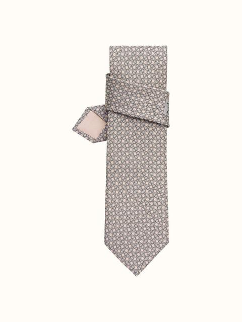 Hermès Maillons Entrelaces tie