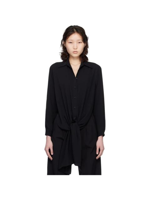 Black Dual-Wear Shirt