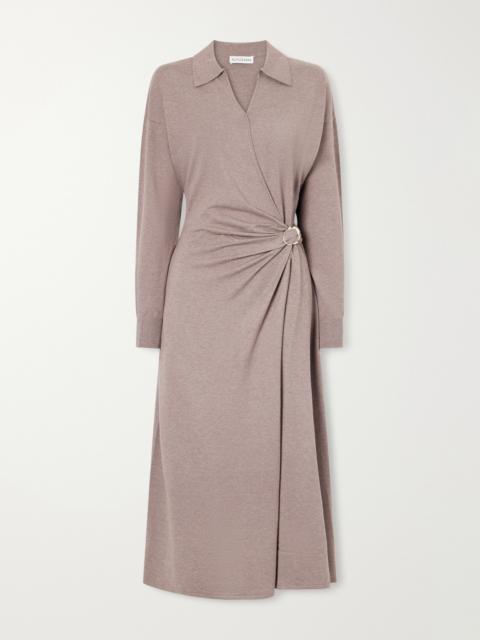 Altuzarra Ellington Draped Jersey Maxi Dress