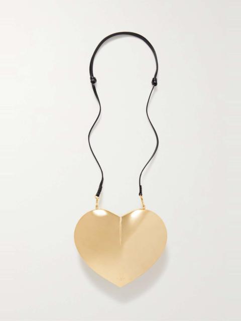 Le Coeur heart-shaped leather shoulder bag