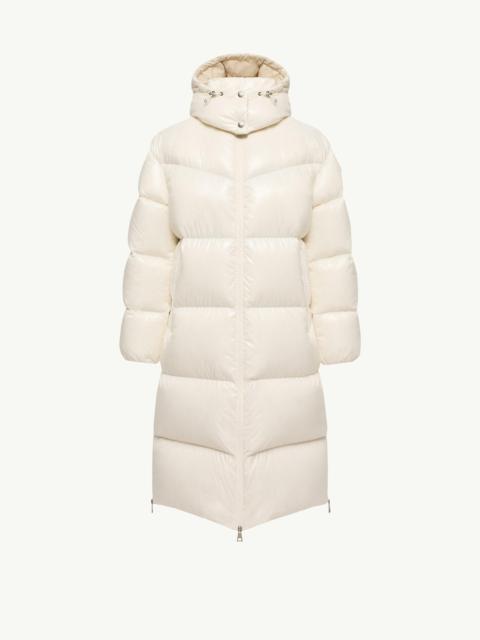 Moncler Harfang Hooded Long Down Coat