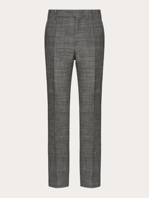 TECHNICAL WOOL PANTS