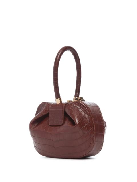 GABRIELA HEARST Nina Bag in Cognac Crocodile Leather