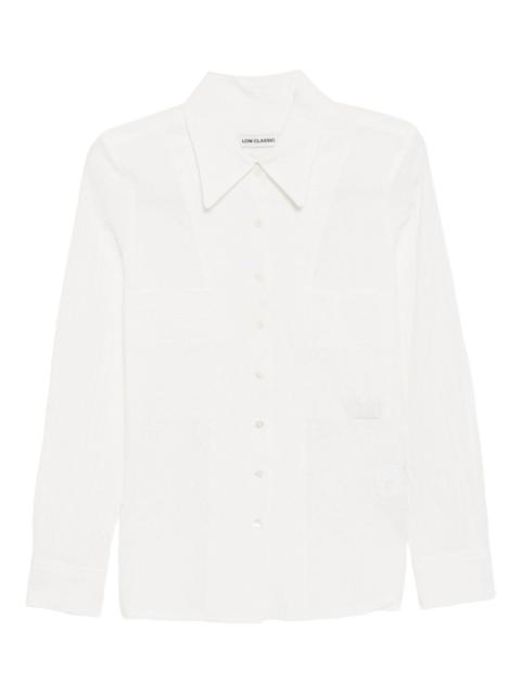 LOW CLASSIC Crumpled shirt