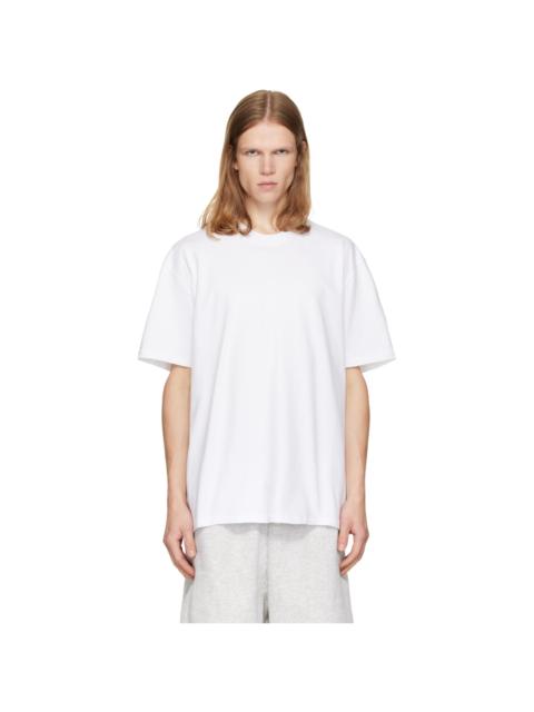 SKIMS White Heavyweight Cotton Relaxed T-shirt
