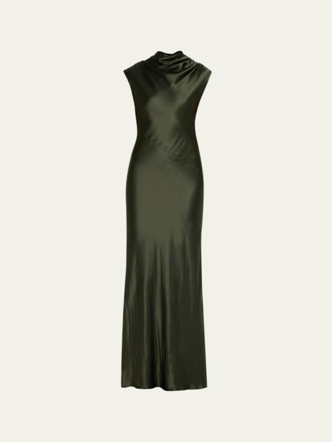 TWP Back To You Satin Maxi Dress
