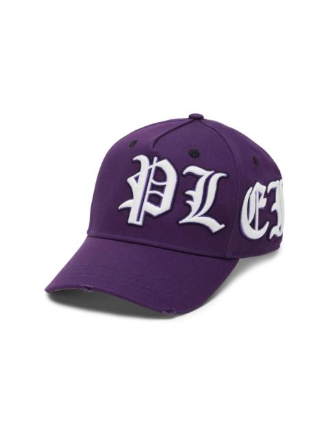 logo-embroidered cotton baseball cap