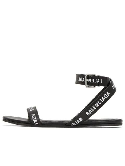 BALENCIAGA (WMNS)  Balenciaga Sports sandals 'Black White' 630038WBAE11090