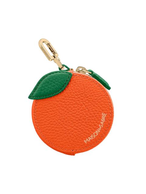 MAISON de SABRÉ Women's The Sabrémoji Fruit Coin Purse - Orange