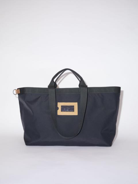 Acne Studios Tote nylon bag - Black