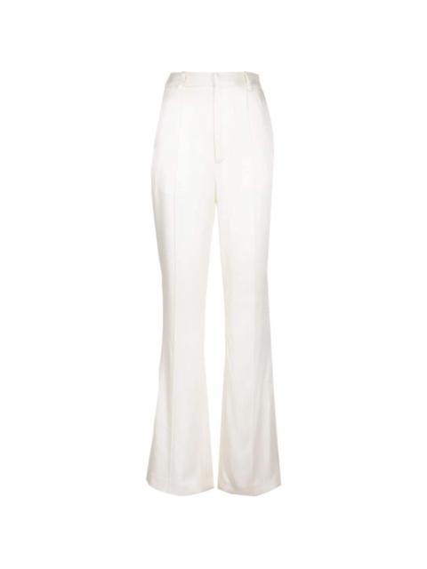 LAPOINTE high-shine finish trousers