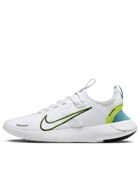 (WMNS) Nike Free RN Next Nature 'White Denim Turquoise Volt' DX6482-101