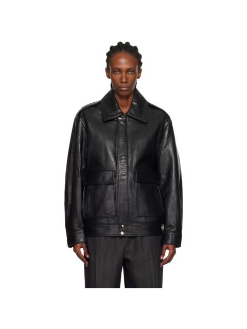 NOUR HAMMOUR Black Drey 'The It Girl' Jacket
