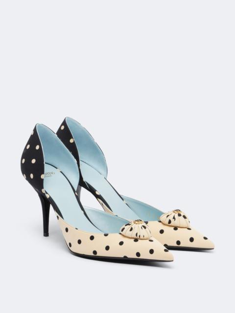 Valentino Cœur Royal polka-dot pumps
