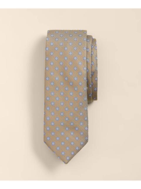 Brooks Brothers Silk Framed Diamond Tie