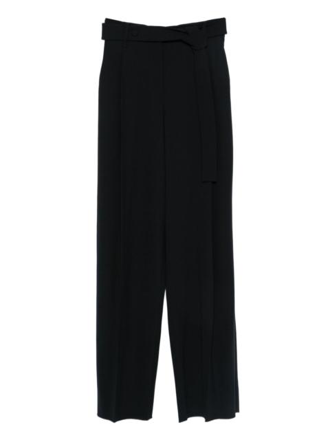EMPORIO ARMANI belted pants
