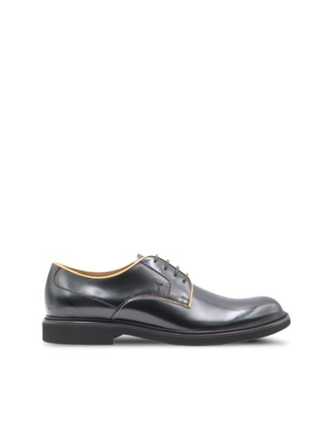 Tod's leather derby shoes