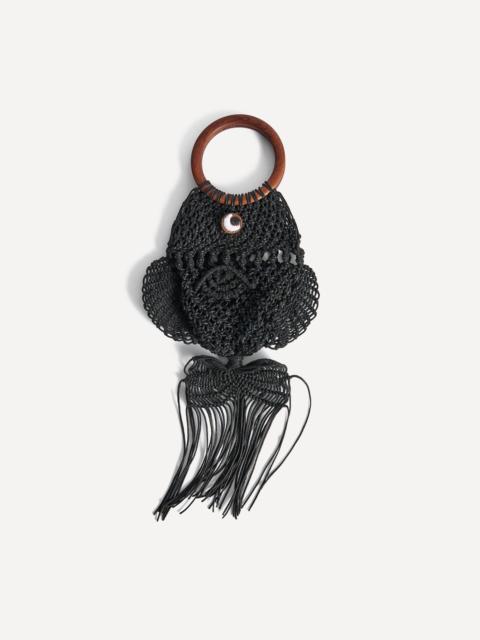 Anya Hindmarch Macrame Fish Clutch Bag
