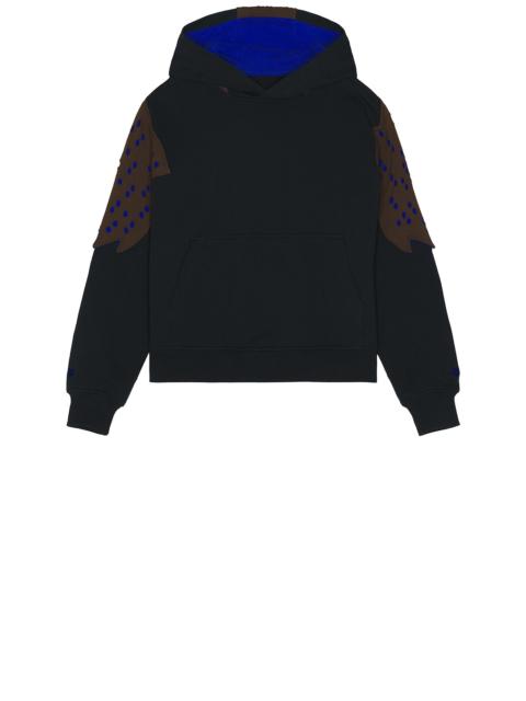 Kiko Kostadinov Perforated Fleece Hoodie