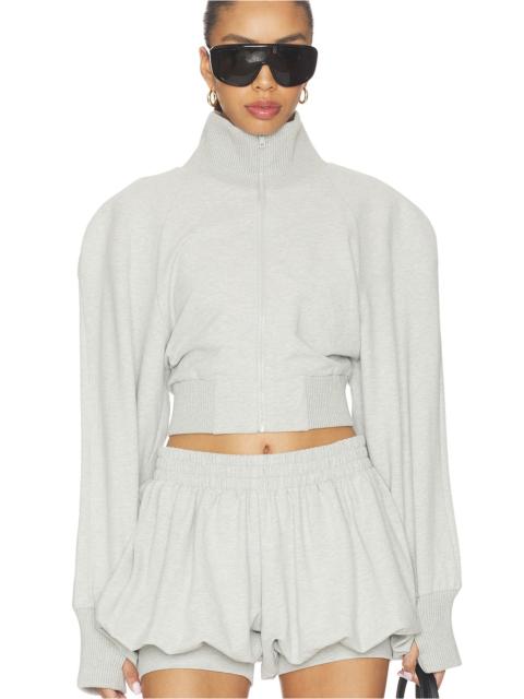 NORMA KAMALI Oversized Turtle Bomber Jacket