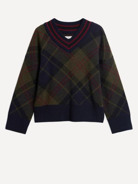 Barbour Shae Tartan Wool Jumper