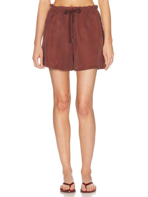 BEYOND YOGA Sunkissed Cupro Drawstring Short