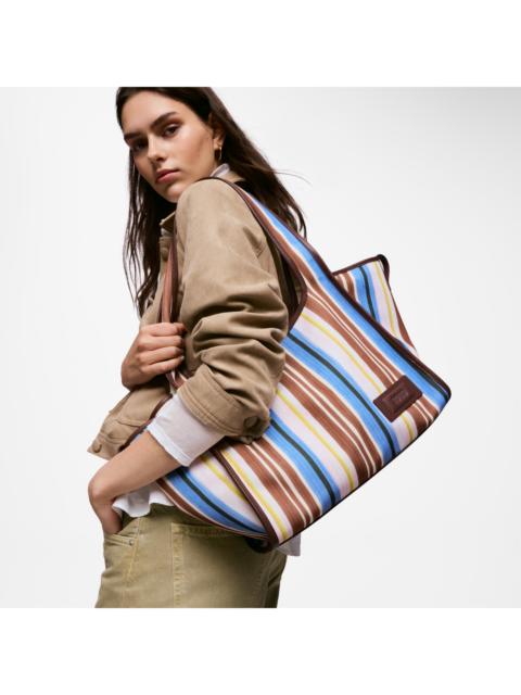 TOUS Large camel-colored Shopping bag TOUS Summer Holidays Canvas