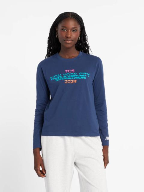 New Balance NYC Marathon Graphic Long Sleeve